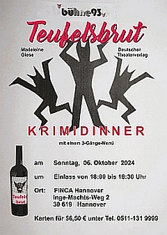 Krimidinner in der FINCA Hannover